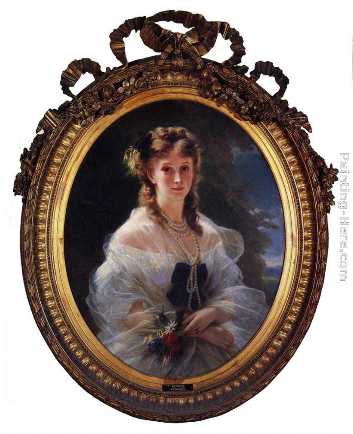 Franz Xavier Winterhalter Princess Sophie Troubetskoi, Duchess de Morny